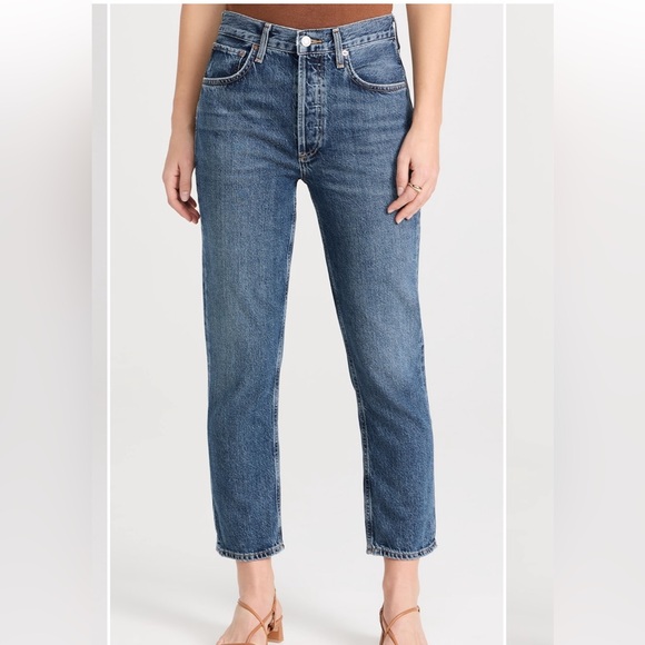 Agolde Riley Crop - Picture 1 of 11